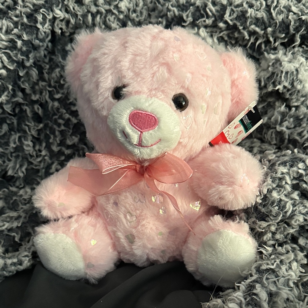 Smart Living Pink Plush Teddy Bear